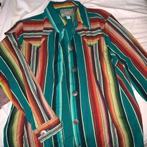 Serape Silverado Button Up